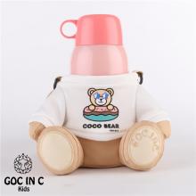 coco bear-粉儿童保温杯600ml